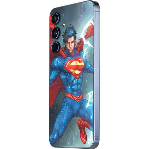 DC Comics Superman Elements Galaxy A55 5G Skin